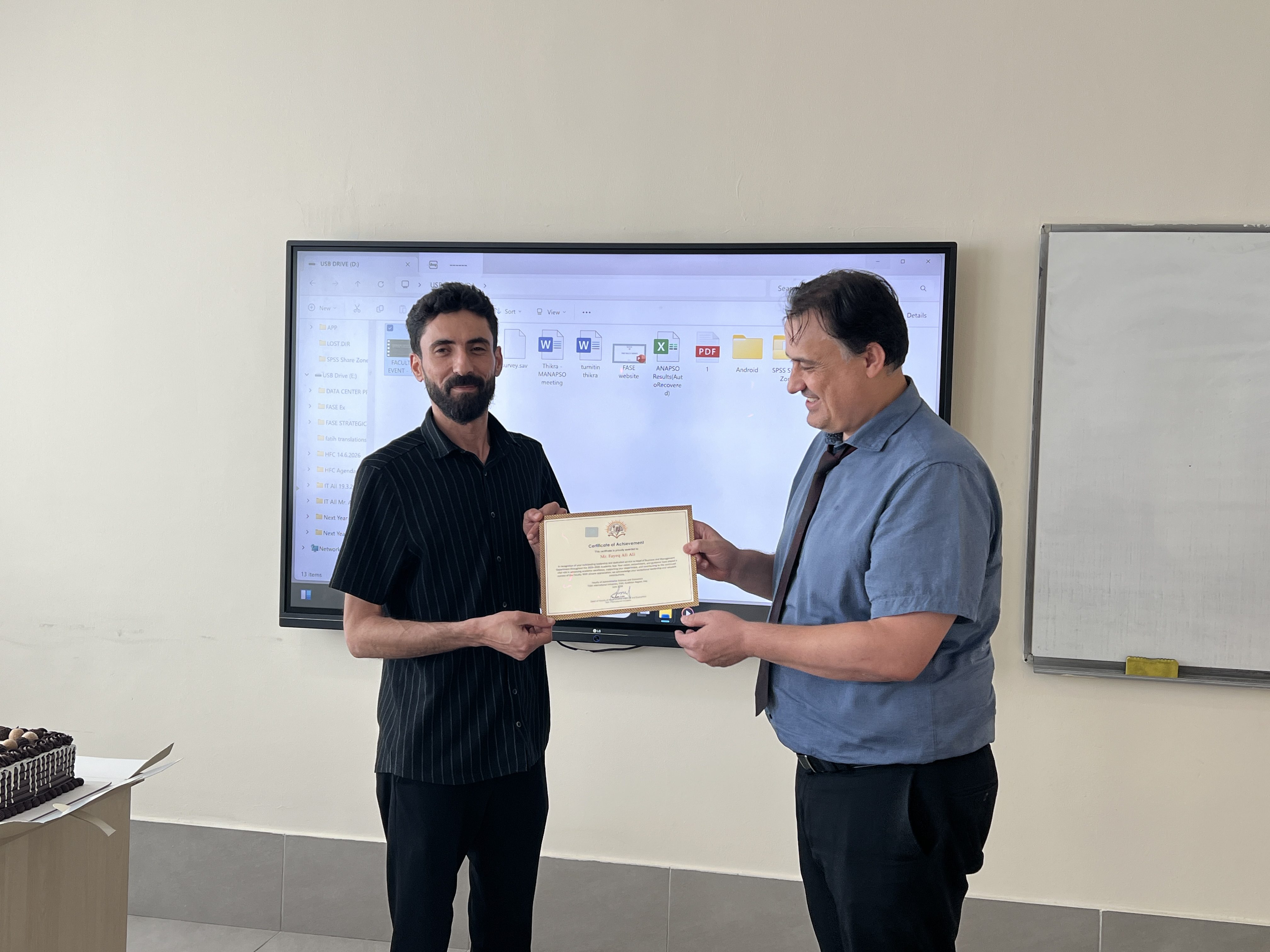 Faculty of Administrative Sciences and Economics at Tishk International University